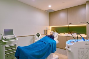 Treatment room at The Wellness Clinic.